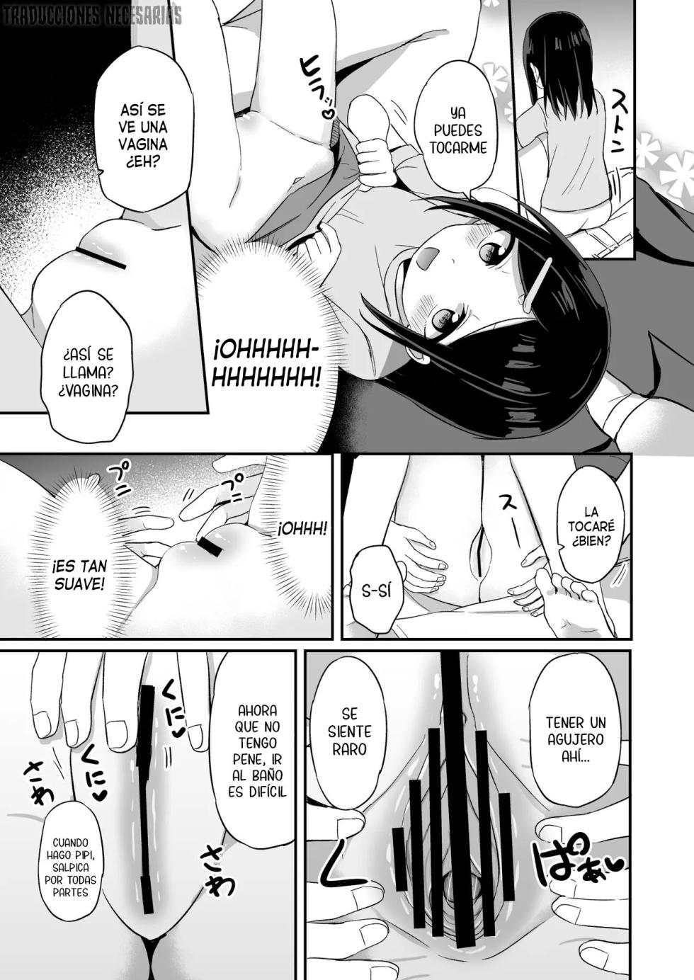 [Story Circle (Tonari)] Giri no Otouto ga TS shita noni Kyorikan ga Kawaranakute Yabai!? | Mi hermanastro se sometió a una cirugía de cambio de sexo, pero nuestra relación no ha cambiado en absoluto ¡Lo cual es preocupante! [Spanish] [Traducciones Necesarias] [Digital] - Page 12