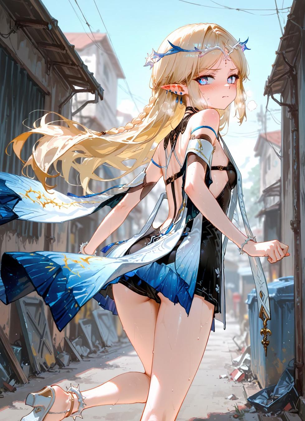 [starwallpower] Cartethyia, Slum Sennyuu (Wuthering Waves) [AI Generated] - Page 10