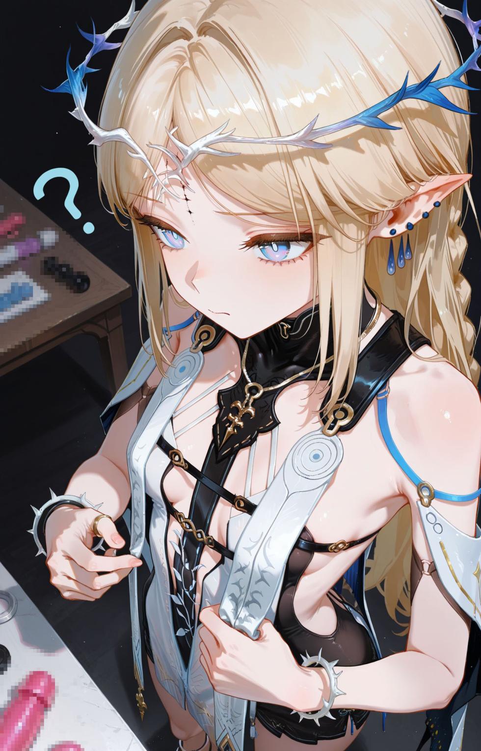 [starwallpower] Cartethyia ga Onanie Shiteiru Tokoro o Mirareta (Wuthering Waves) [AI Generated] - Page 3