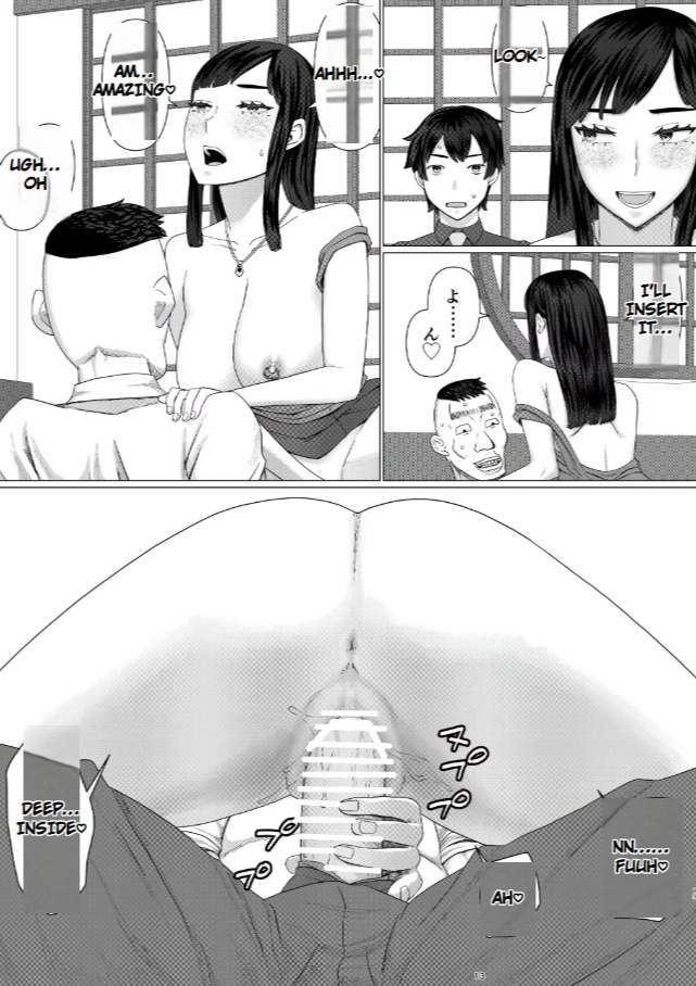 Chieri Can't Lose! 3 -A Perverted Toilet Wife Who Will Get Fertilized with Anyone's Sperm with Her Husband's Approval- Volume 6 - Page 14