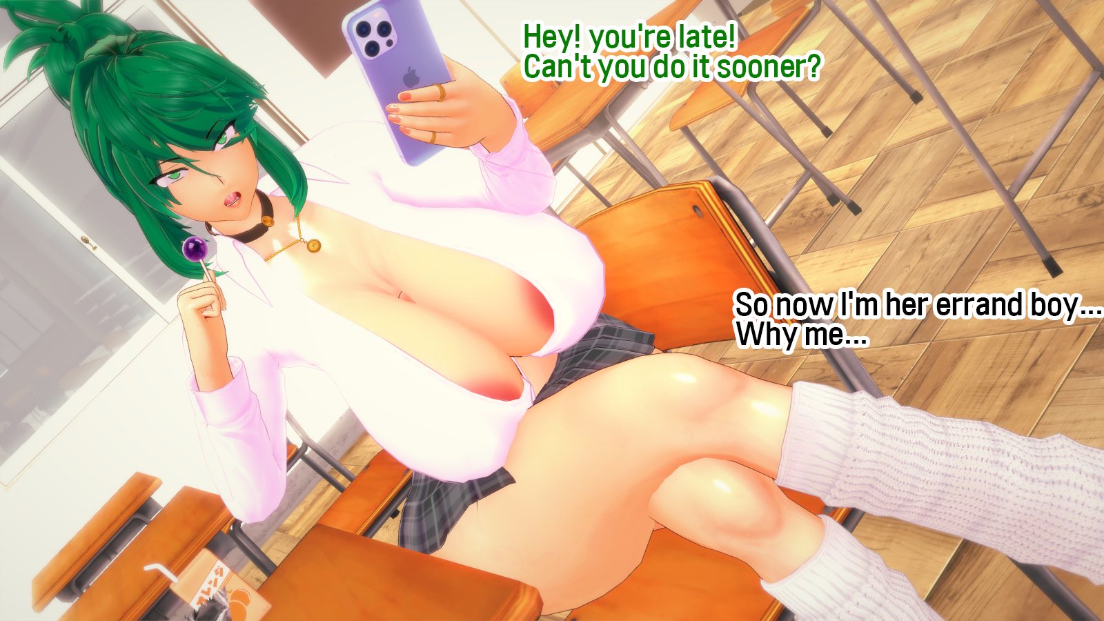 [basenokim] Defeated by the Boy She was Bullying with a Hypnosis App - Chapter 1-3 - Page 9