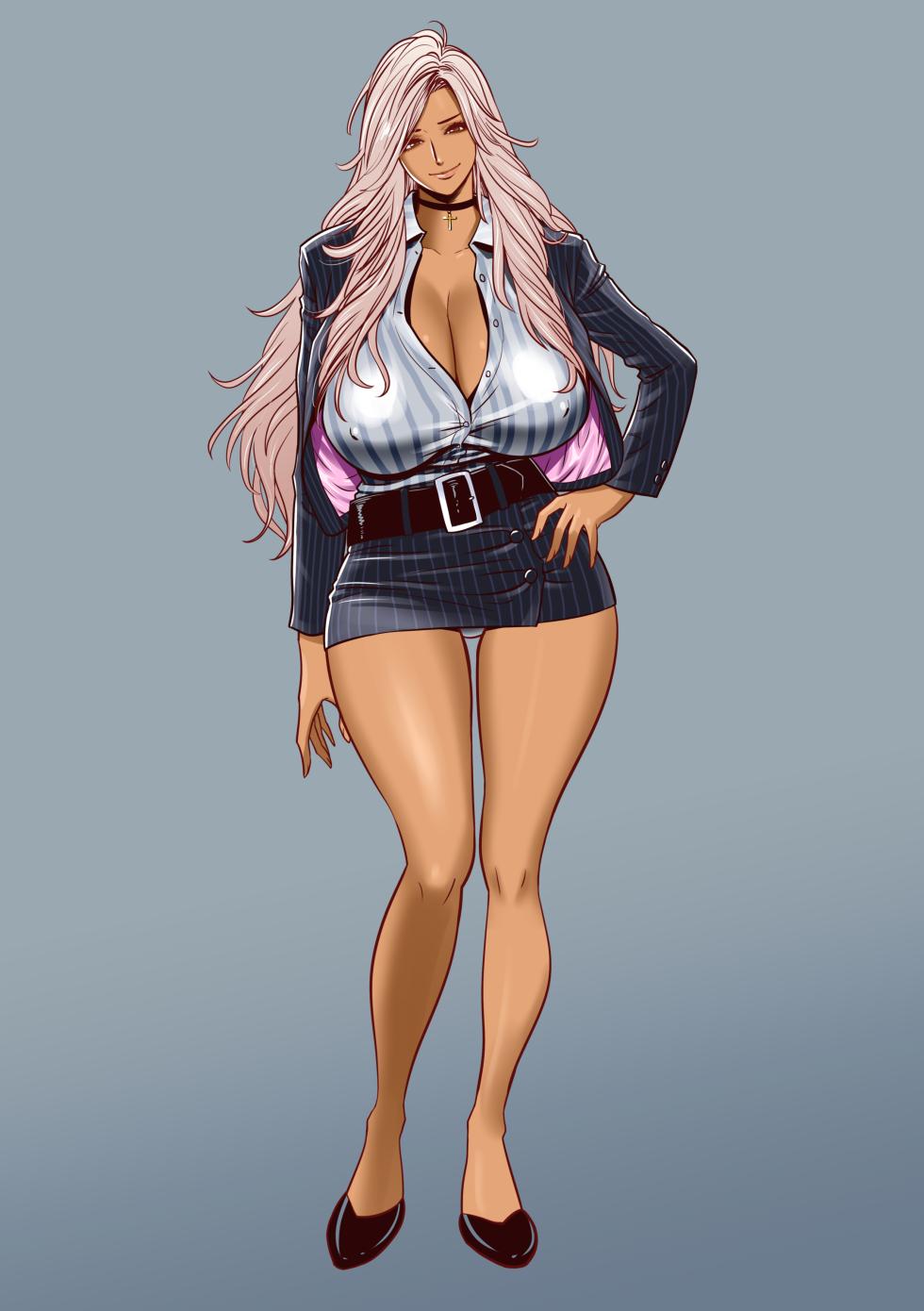 [Tatsunami Youtoku] Gal Ane Shachou to Harem Office ~SEX wa Gyoumu ni Fukumimasu ka?~ [Chinese] [Decensored] - Page 10