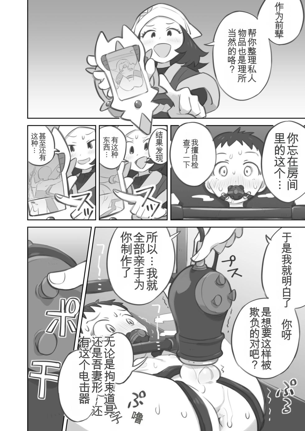 被小照前辈彻底玩弄的主角君的漫画 - Page 22