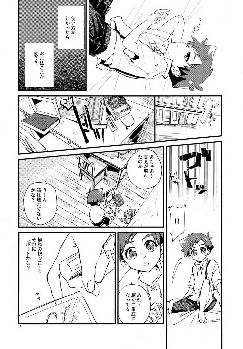 (C107) [Zex (Fuuga Subaru)] Kaizoku to Mahoutsukai Another Story (Shinkansen Henkei Robo Shinkalion) - Page 11