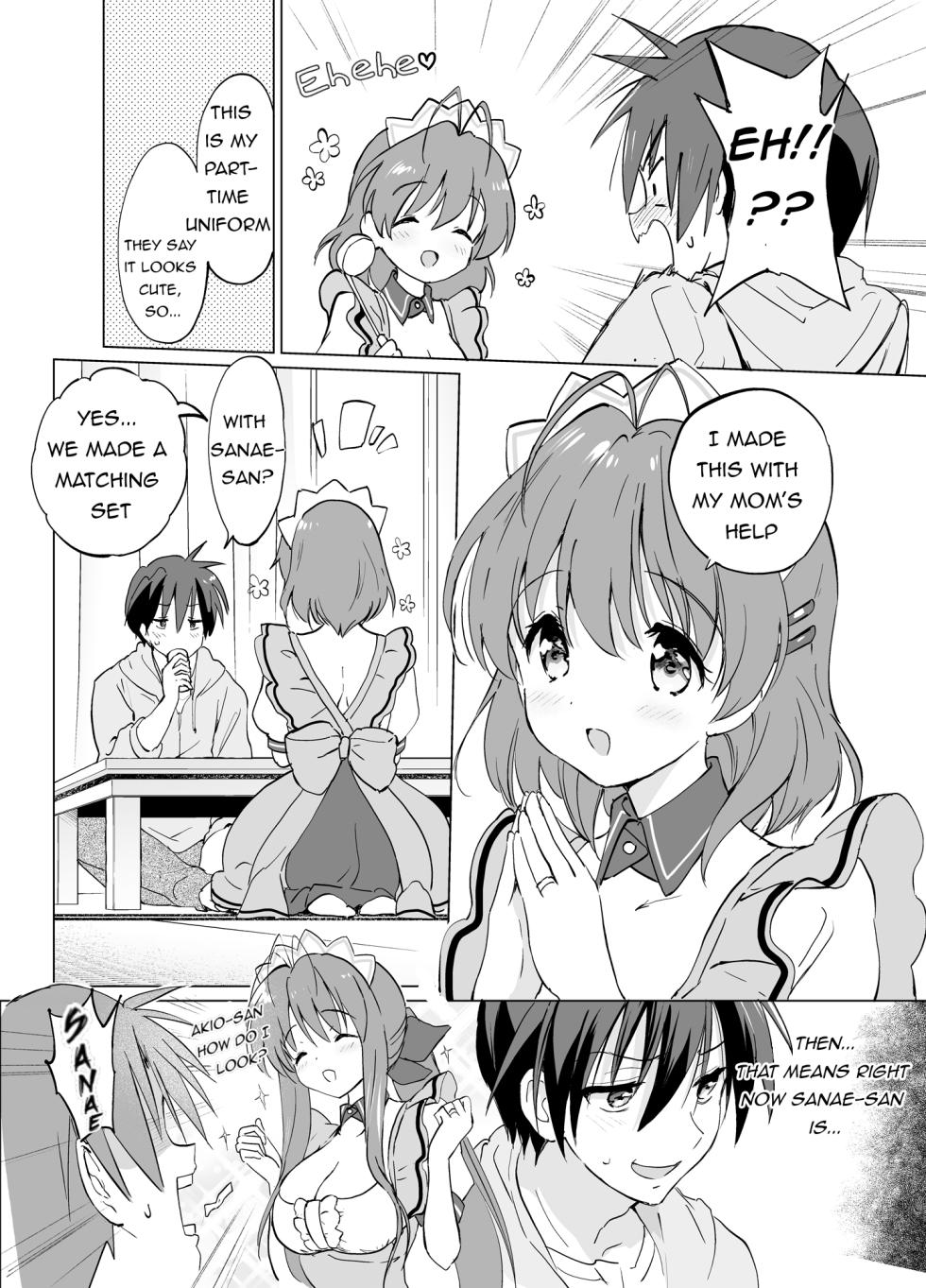 (COMIC1☆22) [Kurimomo (Tsukako)] We've even done... naughty things! (Clannad) (COMIC1☆22) - Page 4