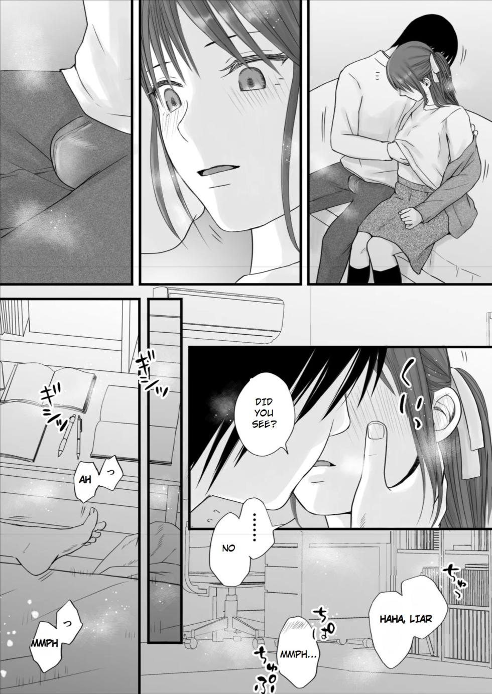 [Tsukuyomi] Sumata dake tte Itta no ni… Nurutto Sounyuusarechatta Yuutousei no Omocha | You Said It'd Just Be Grinding... But You Ended up Slipping It In. Now I'm Just the Top Student's Toy 2. [English] - Page 8