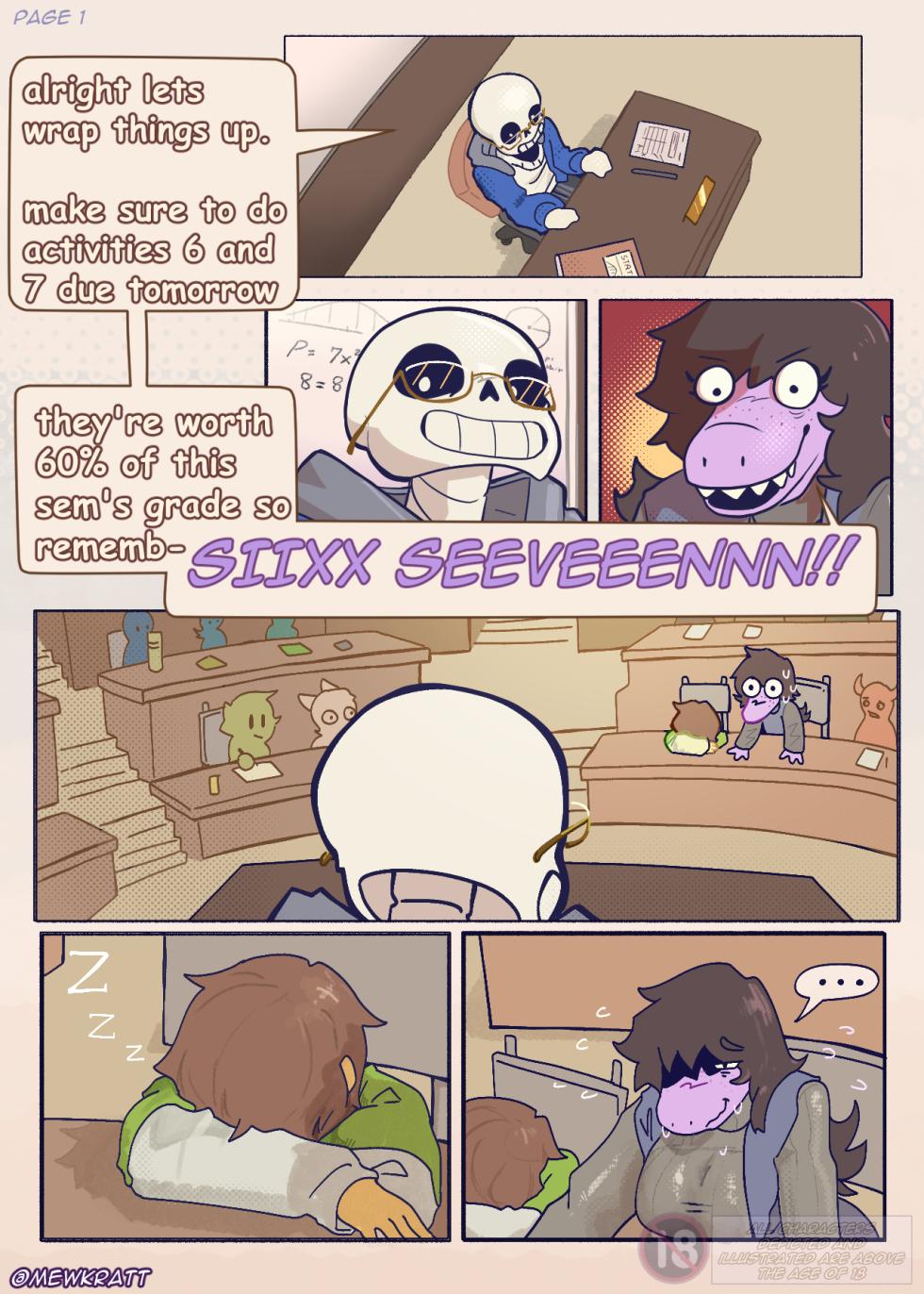 [MewKratt] Totally Responsible Dorkmates - Deltarune - Page 4