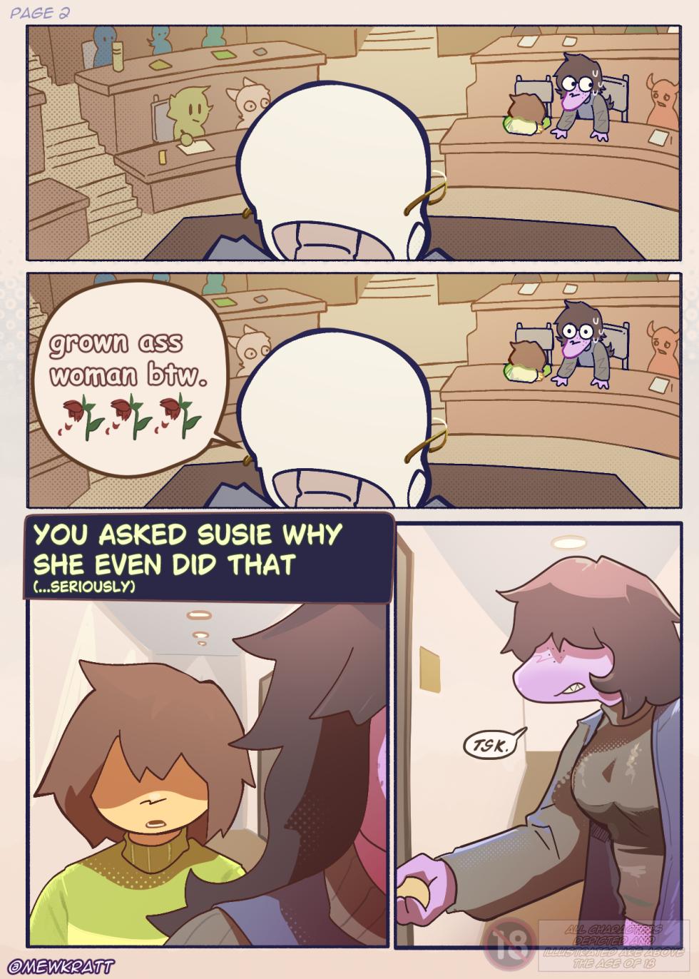 [MewKratt] Totally Responsible Dorkmates - Deltarune - Page 5