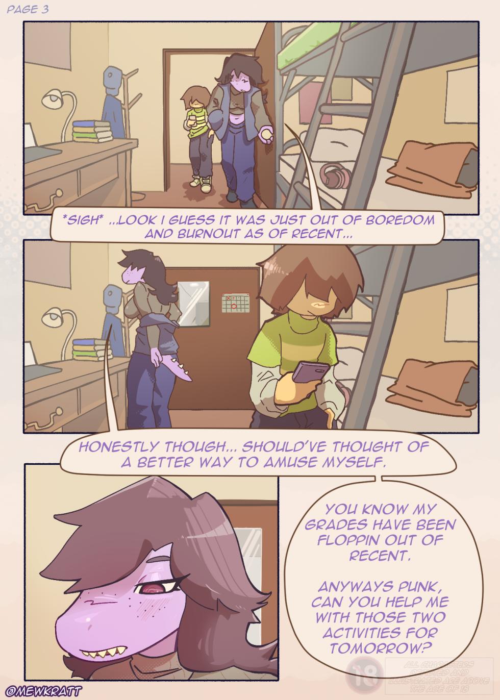 [MewKratt] Totally Responsible Dorkmates - Deltarune - Page 6