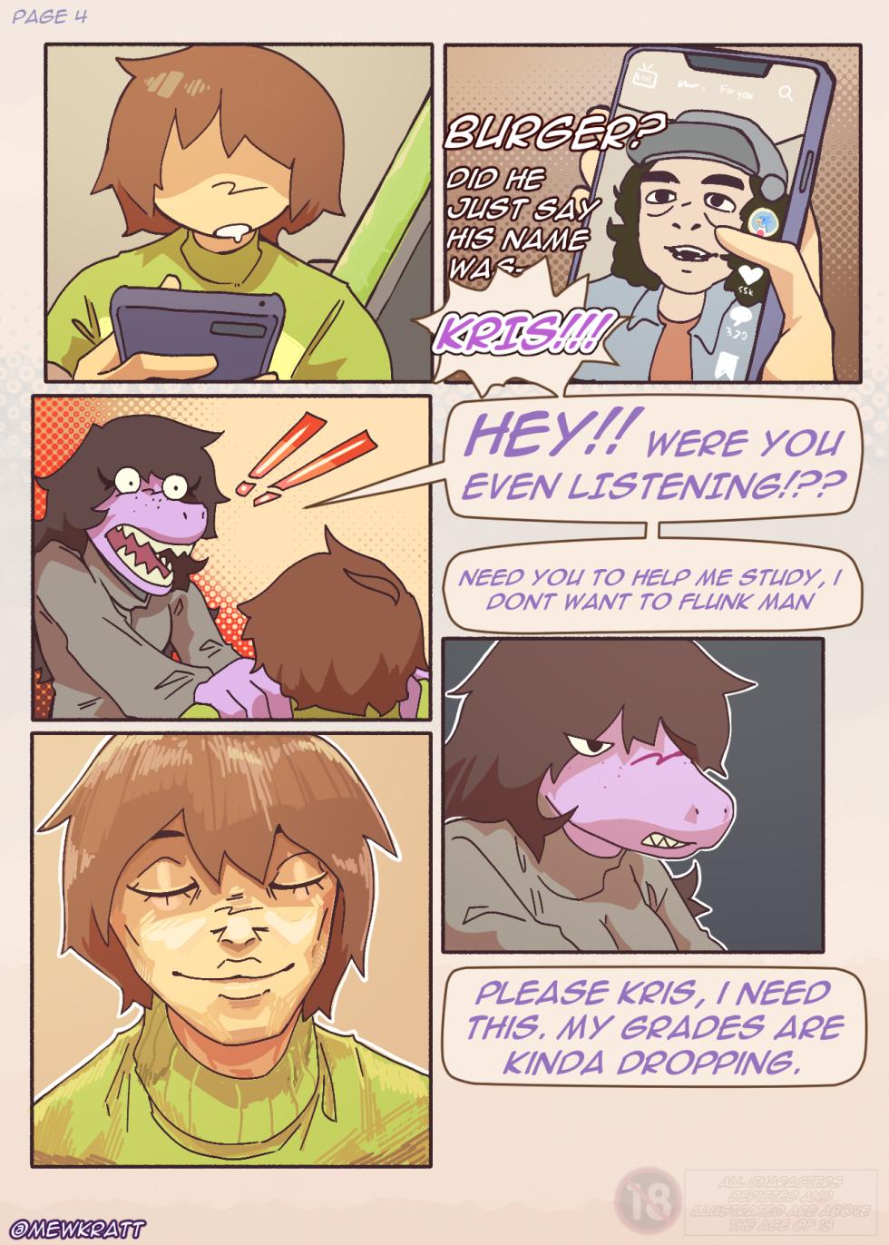 [MewKratt] Totally Responsible Dorkmates - Deltarune - Page 7