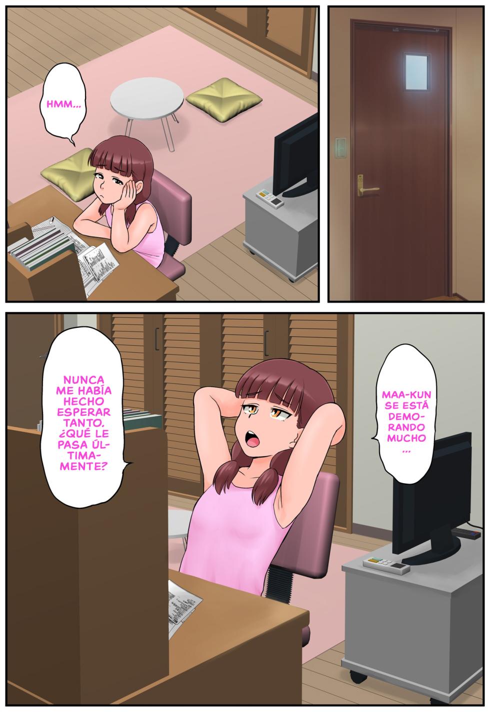 [Rapurando] Osananajimi no Mama to Toilet de Mechakucha Sex Shita | Tuve sexo salvaje con la mamá de mi amiga de la infancia en el baño [Spanish] [Cark-san] - Page 8