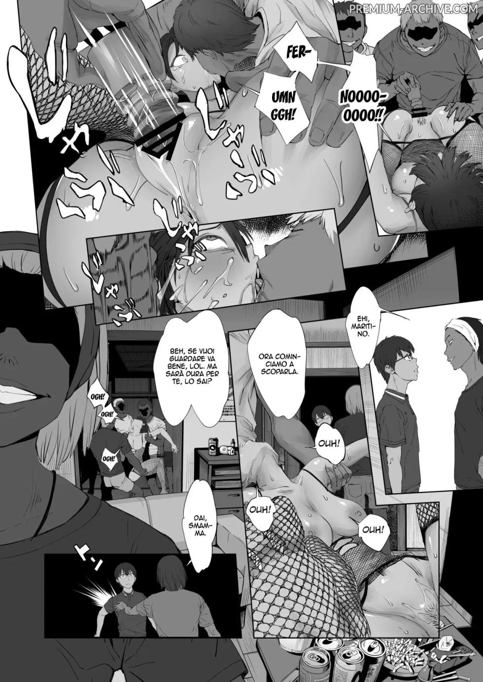 [Takei Masaki] Fuufu To Yavai Yatsura To Gakusei To | Una Coppia Sposata, Un Delinquente E Uno Studente [Italian] [Digital] - Page 18