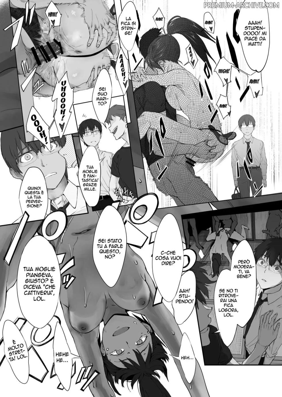 [Takei Masaki] Fuufu To Yavai Yatsura To Gakusei To | Una Coppia Sposata, Un Delinquente E Uno Studente [Italian] [Digital] - Page 20