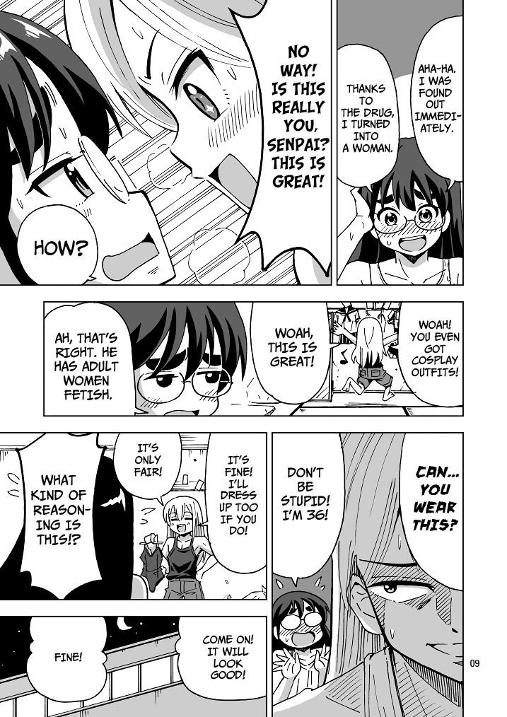 [Yoshida Gorou Shoukai (Yoshida Gorou)] Extremely Terrible News! I, a Man in My Thirties, Changed Sexes, But Remained in My Thirties! [Digital] [English] - Page 10