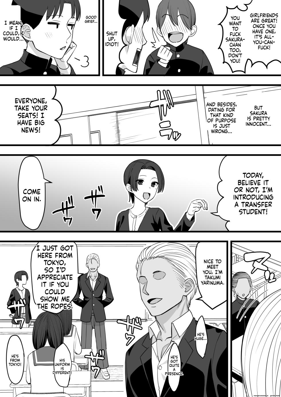 [Take Shinshi] Yarichin ga Tenkou Shite Kita! BSS Hen | The Playboy Transferred in! BSS [English] - Page 4