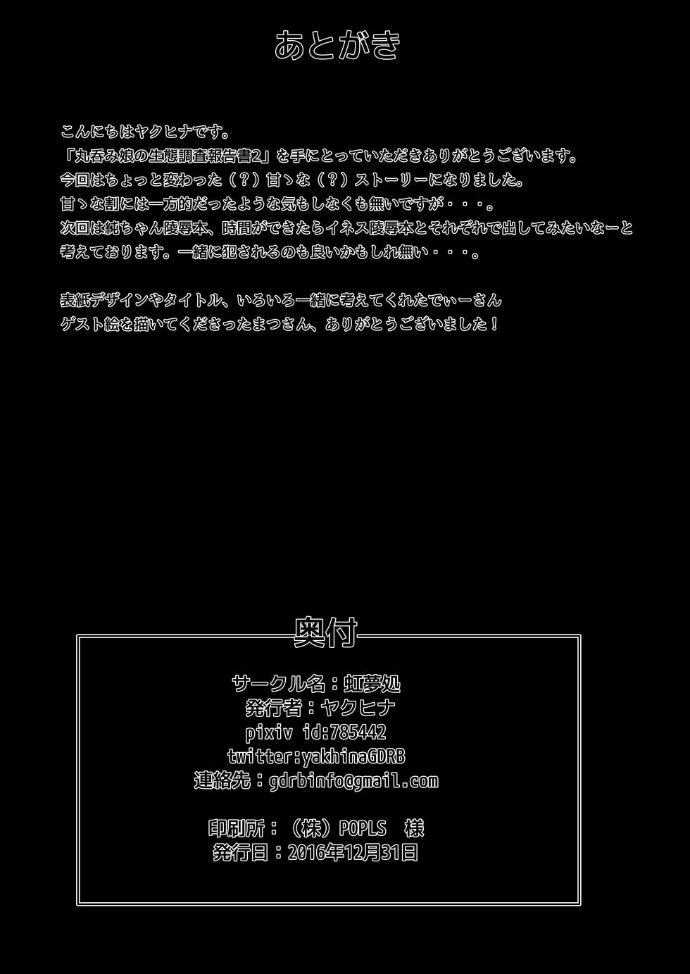 [Nijiyumedokoro (Yakuhina)] Marunomi Musume no Seitai Chousa Houkokusho 2 -Sister Icha Nomi Hen- [English] [SCANMTL] [Digital] - Page 29