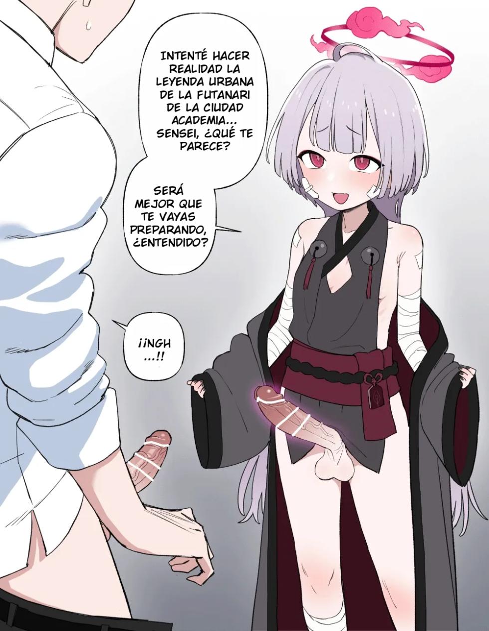 Futa Shuro X Sensei [Spanish] [Genezzes] - Page 1