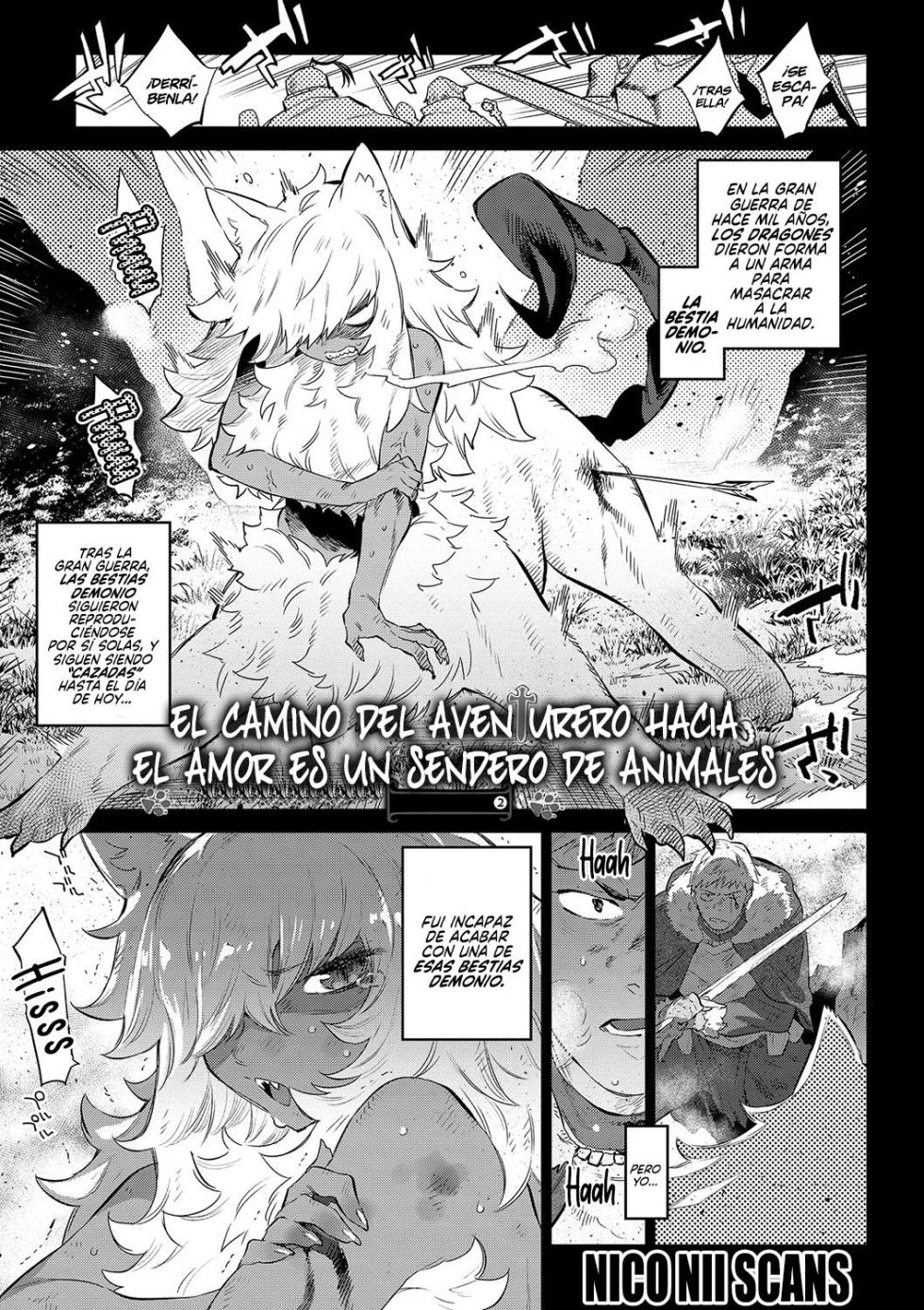 [mizone] Otherworldly Maidens-Monster Girls from Another World 1+2 [spanish] [NICO NII SCAN] [Digital] - Page 34