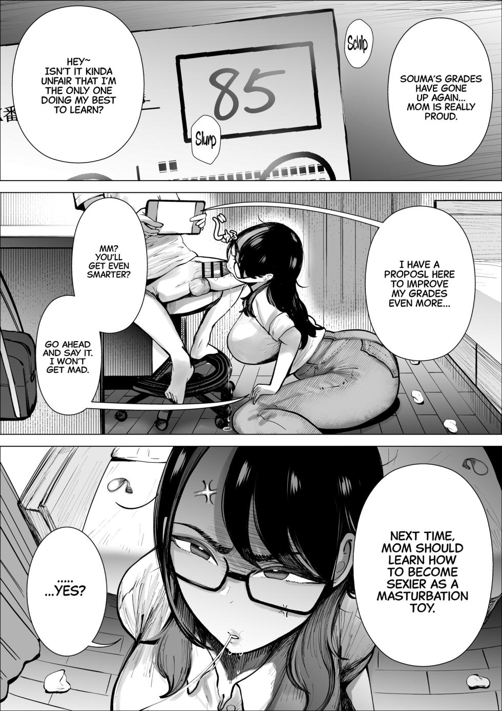 [takaya (Fukuhara Takaya)] Tesuto no Tensuu ga Agaru Nara Ona Ho Ni Mo Natte Kureru Gouri Teki Na o Kaa-san | My rational Mother who's even willing to become my masturbation toy if it means improving my grades [English] [YonaScans] - Page 25