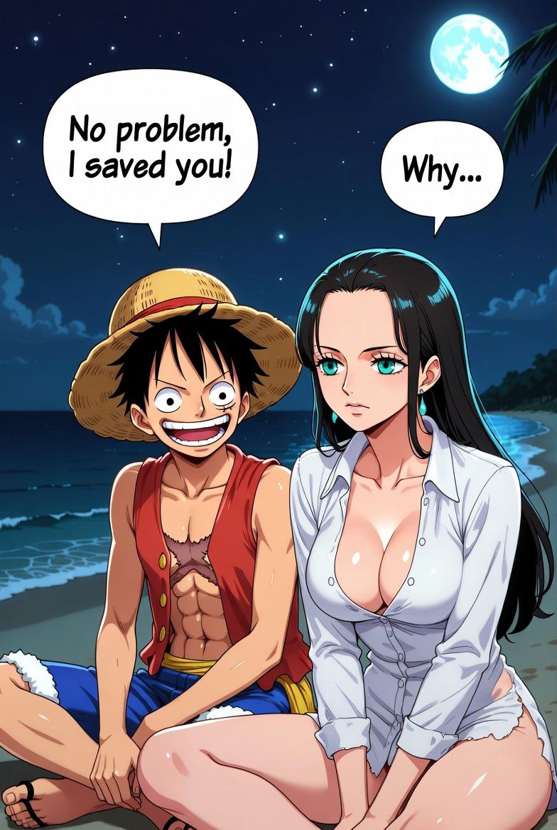 Luffy become a harem king Chapter 006 [Ai Generated] - Page 4