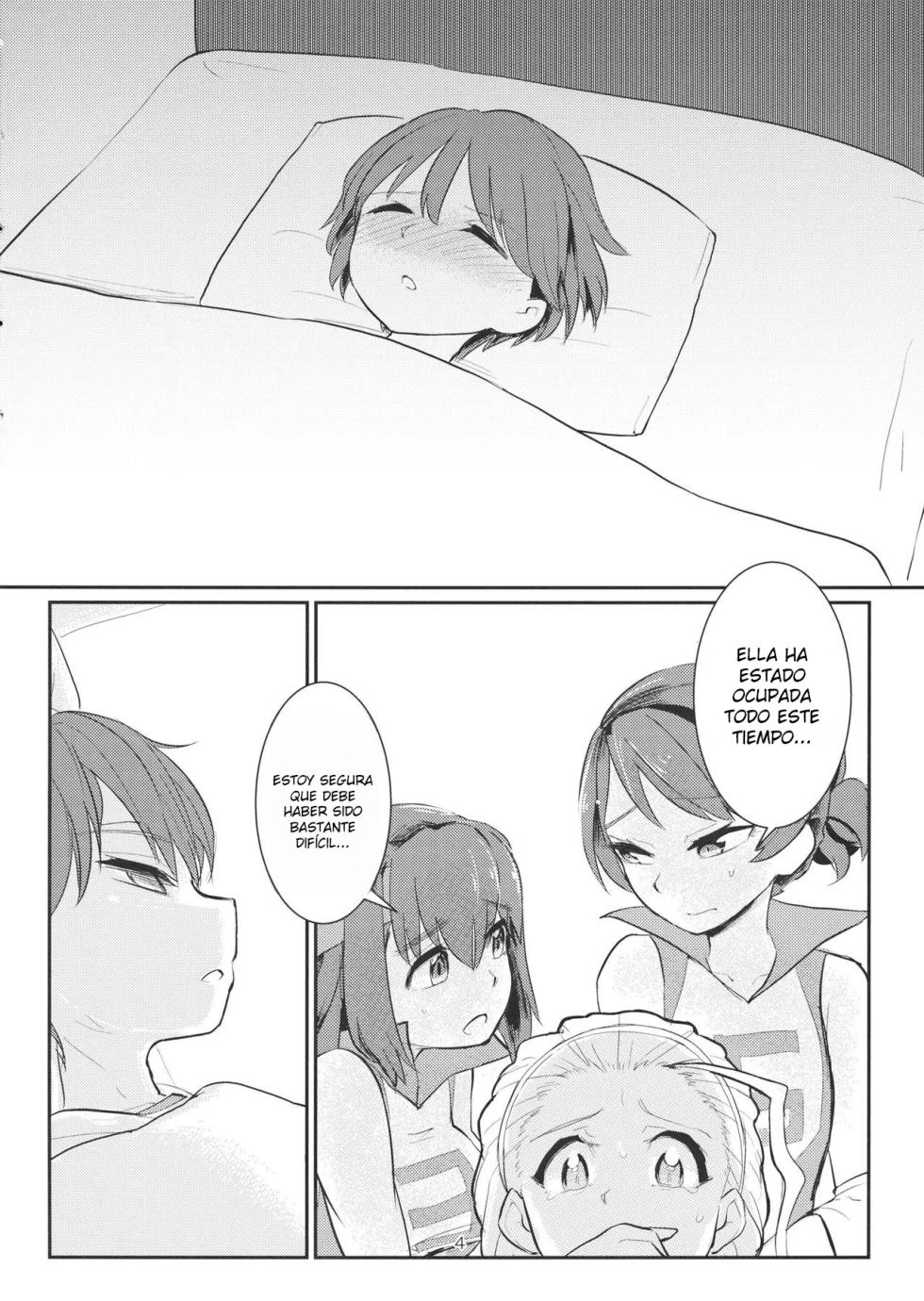 (C89) [Yakitate Jamaica (Aomushi)] Yowatta Captain o Mawasu Hon (Girls und Panzer) [Spanish] [EbisuTraslade - Winder] - Page 3