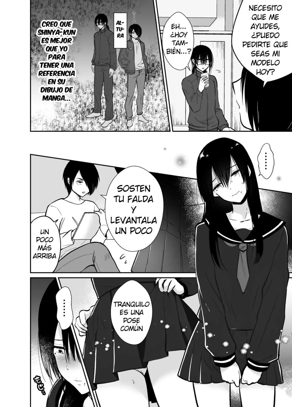 Mesu Ochi Seisai 〜 Uwaki Shita Kare o Mesu Ni Suru Made〜 [Delnero] [Spanish] - Page 9