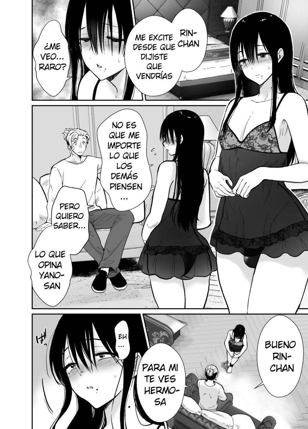 Mesu Ochi Seisai 〜 Uwaki Shita Kare o Mesu Ni Suru Made〜 [Delnero] [Spanish] - Page 39