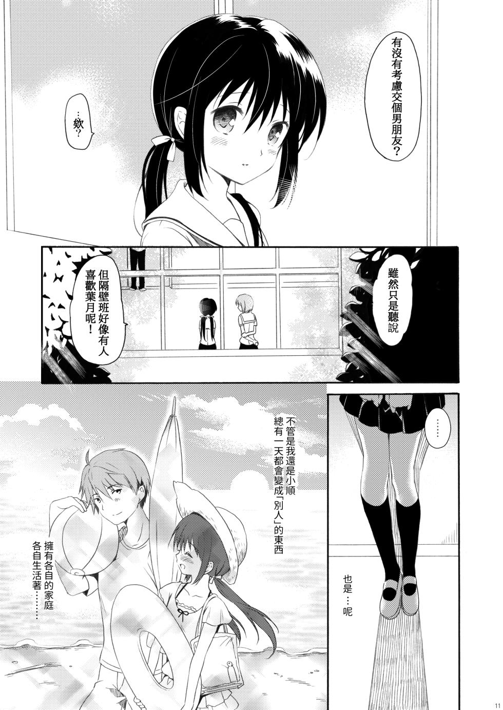 [Pandagaippiki. (Komi Zumiko)] Shunka - Watashi to Ani no Natsuyasumi [Chinese] [Digital] - Page 10
