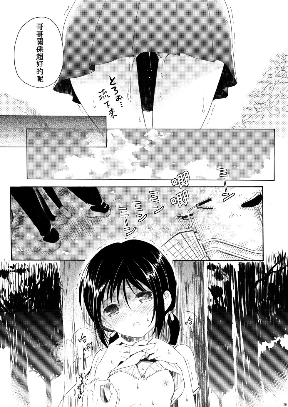 [Pandagaippiki. (Komi Zumiko)] Shunka - Watashi to Ani no Natsuyasumi [Chinese] [Digital] - Page 28