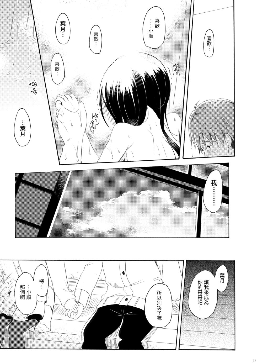 [Pandagaippiki. (Komi Zumiko)] Shunka - Watashi to Ani no Natsuyasumi [Chinese] [Digital] - Page 36