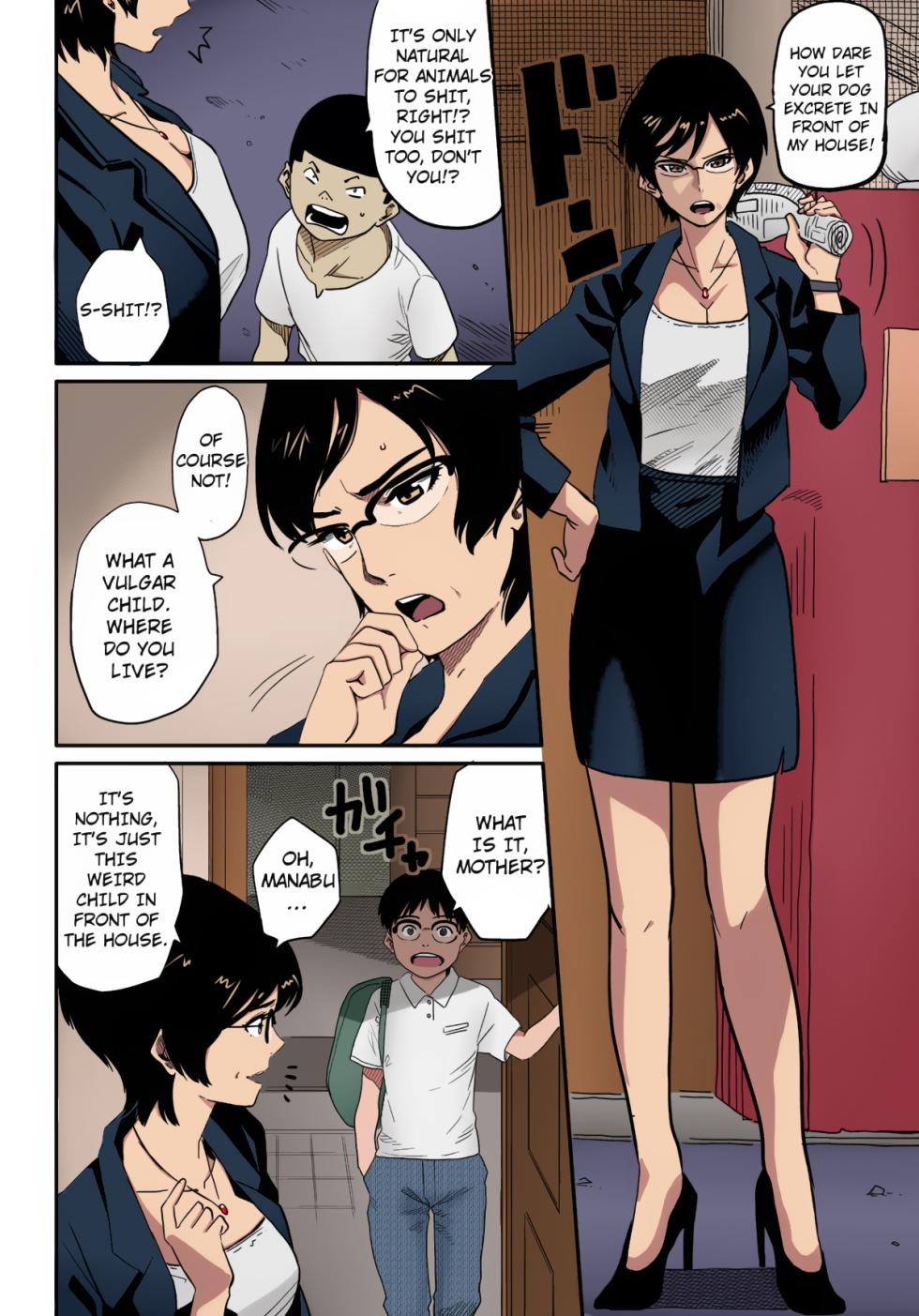 [Hana Hook] Hahaoya Shikkaku Elite Oyako no M Buta Netorare Tenraku Jinsei [English][Colorized][Erocolor](Ongoing) - Page 6