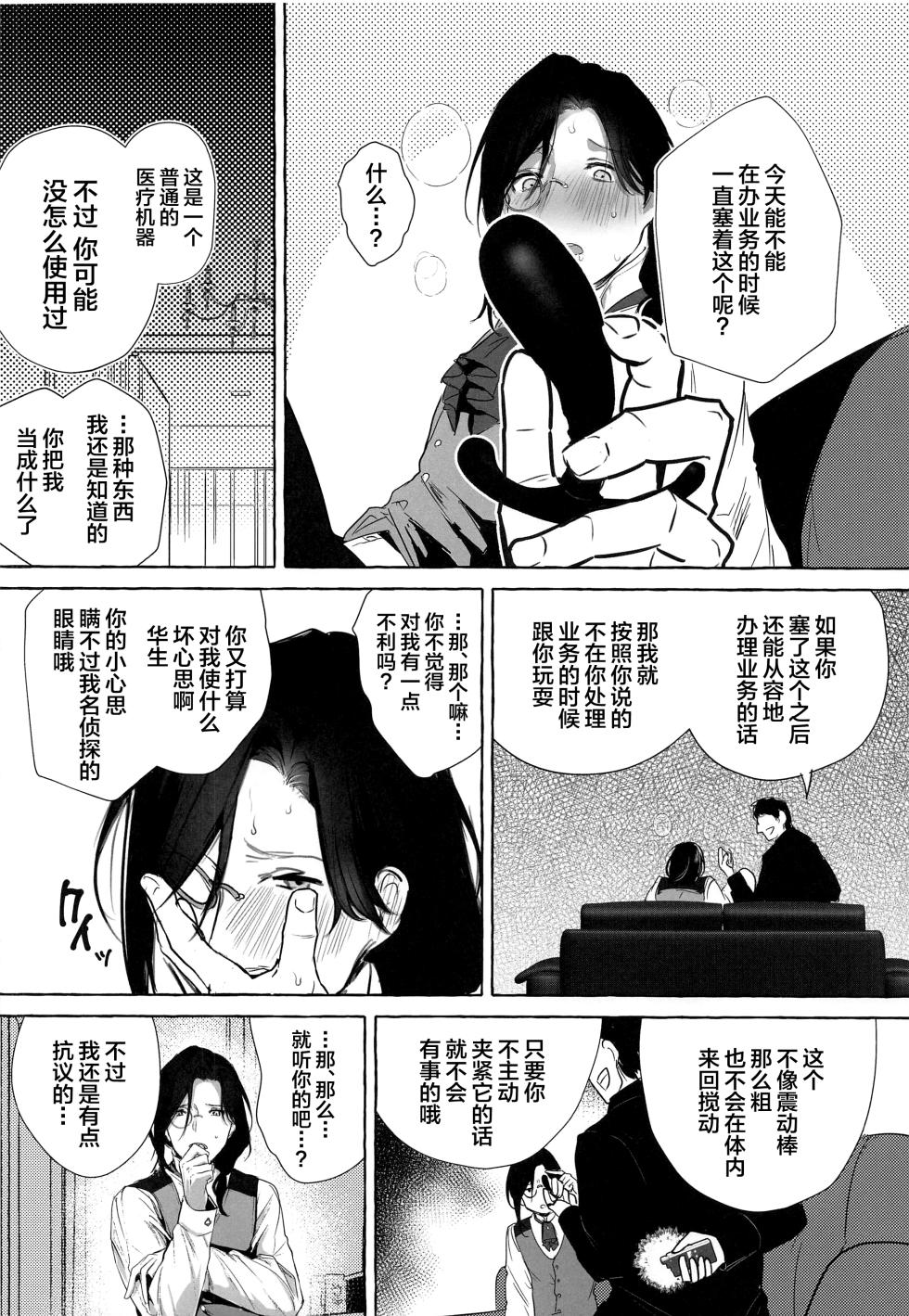 (#Nijisousaku 5) [Buranran] Meitantei ga Irai o Kotowaru Hi (Nijisanji) [Chinese] - Page 9