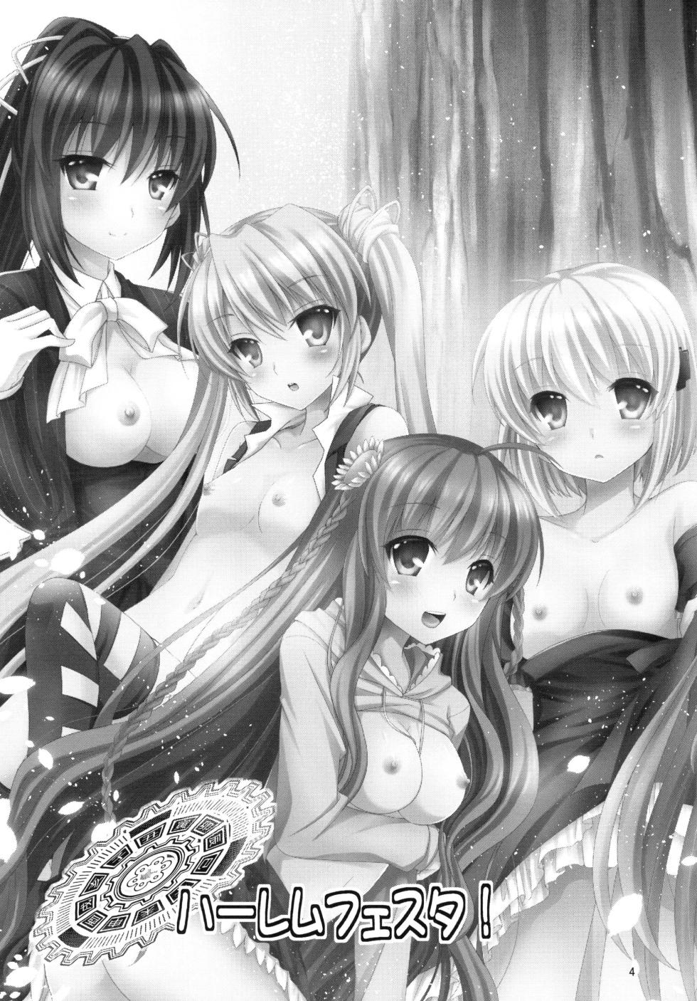 [Kuronekotei (Chibinon☆)] Harem Festa! (Rewrite) [Digital] - Page 3
