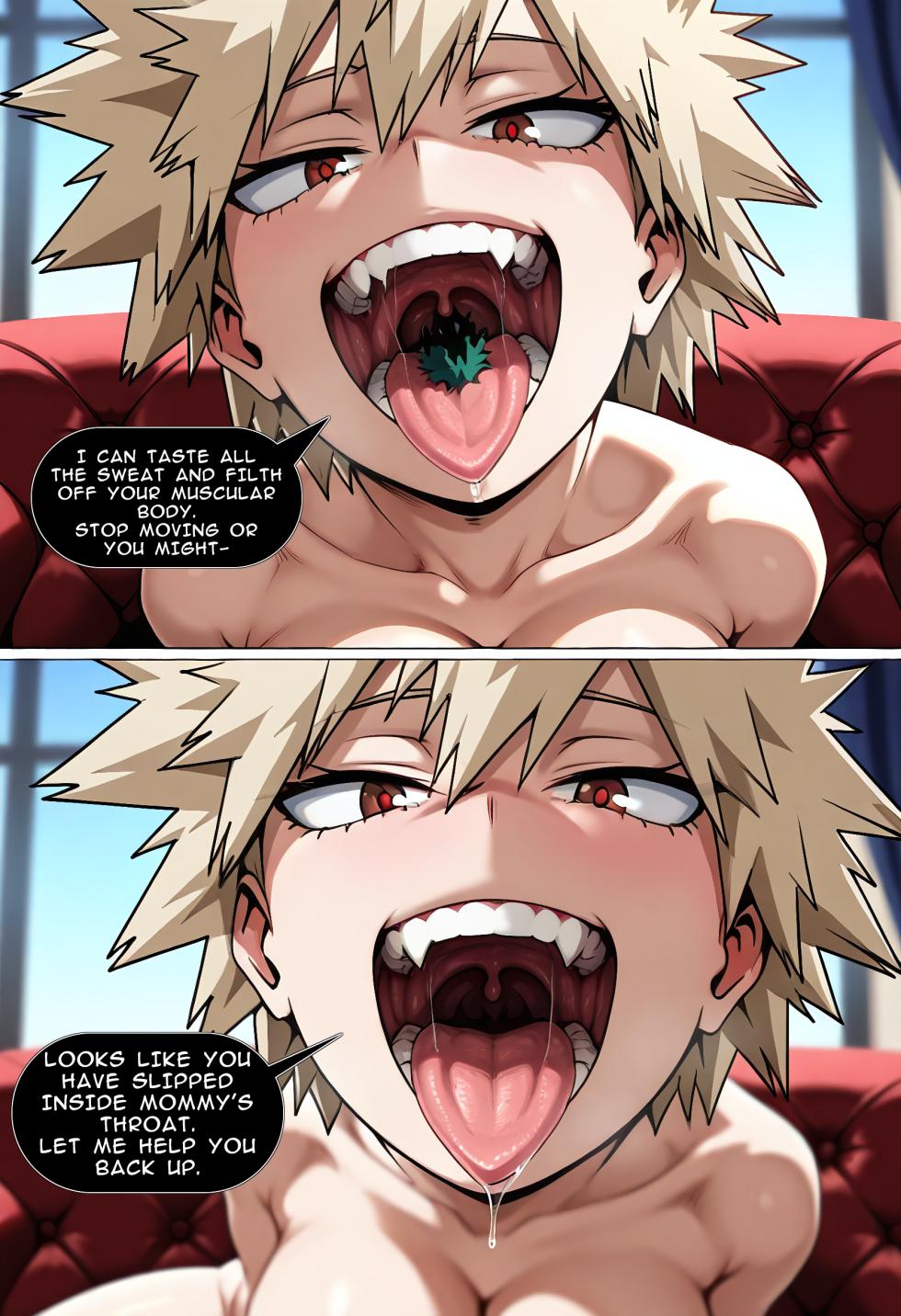 [GTSDimensionJumper] Giantess Comic - Mommy Mitsuki's Cravings can't be Satisfied [AI GENERATED] - Page 17
