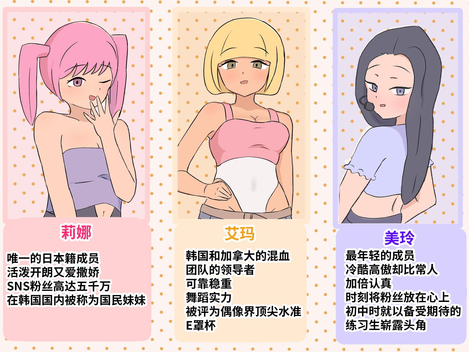 [あばらにゃんきー ]对K-P〇P偶像施加催〇，让她变成孕肚飞机杯人偶！~恶心阴角向憧憬的女人播种～【影黑个人汉化】 - Page 3