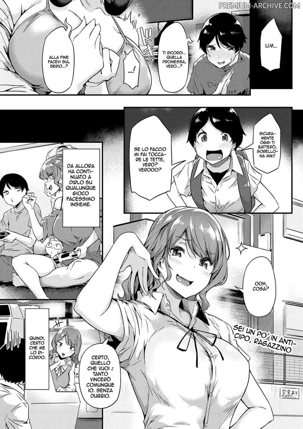 [Tokiwa Midori] Kanpai! Tsuyotsuyo Onee-Chan | Sconfitta Totale Una Sorella Potente [Italian] [Digital] - Page 5