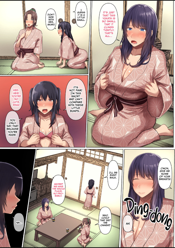 My childhood sweetheart was ensnared by an upperclassman's huge cock. Chapter 2 - Page 12