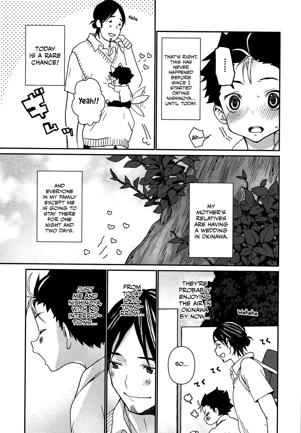 (RTS!!5) [S-Size (Shinachiku)] Ohayou kara Oyasumi made Nishinoya. (Haikyuu!!) [English] [Hoshi Scans] - Page 5