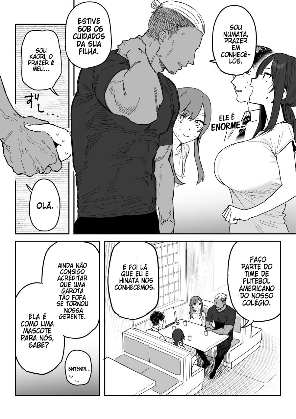 [Shinjiroya (Shinjiro)] Tanesaki Kaori (39) Makes Her Doujin AV Debut in Place of Her Daughter [Portuguese]  {vegitoons.black} - Page 6