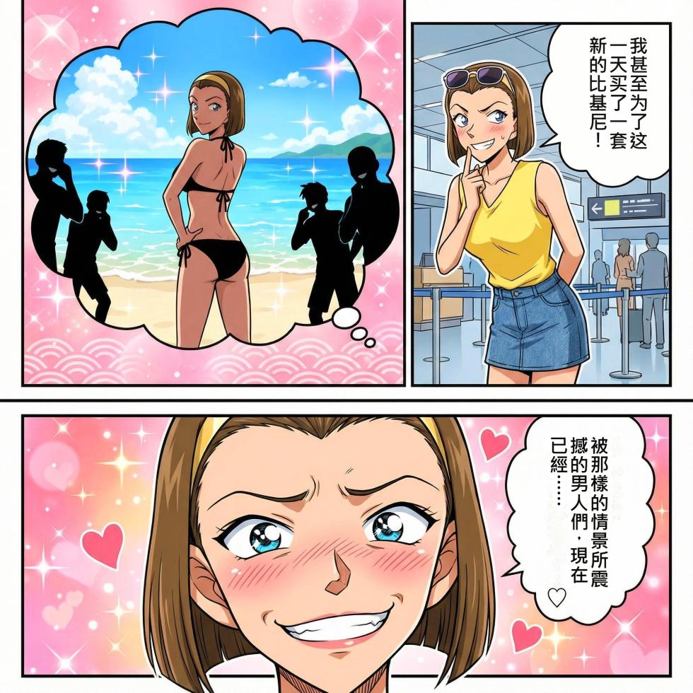 [ぽちぽち] 食いしん坊コジマ 白と黒のドッペルゲンター 園子[AI Generated](機翻渣翻) - Page 2