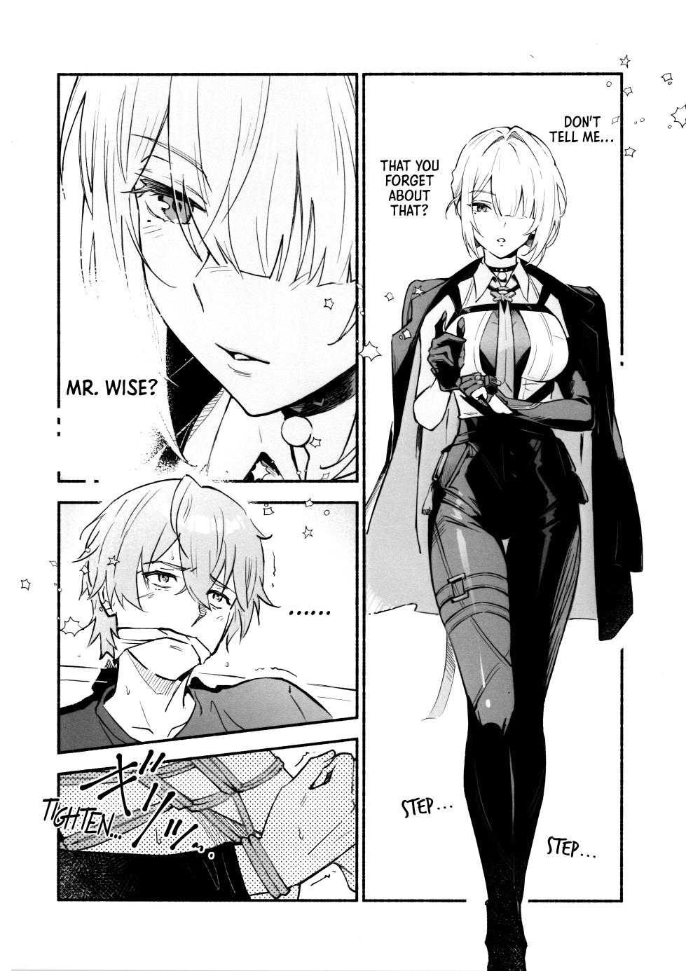 (C107) [Shiro no Ie (Yochiki)] TORIKO NO HITO | CAPTIVE (Zenless Zone Zero) [English] [Pinandhita 論理型] - Page 3