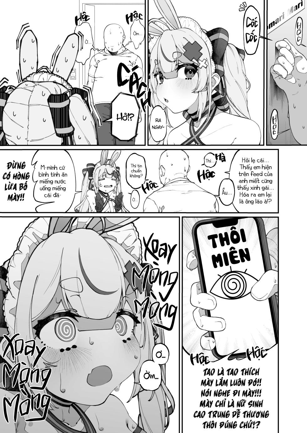 [DisCommunication] Mannen Hatsujou Usagi Oji-san, Saimin ni Kakatte Shimau. | Chú Thỏ Nứng Địt Dính Thôi Miên (Tomari Mari) [Vietnamese Tiếng Việt] [NaJung Translation] [Decensored] - Page 5