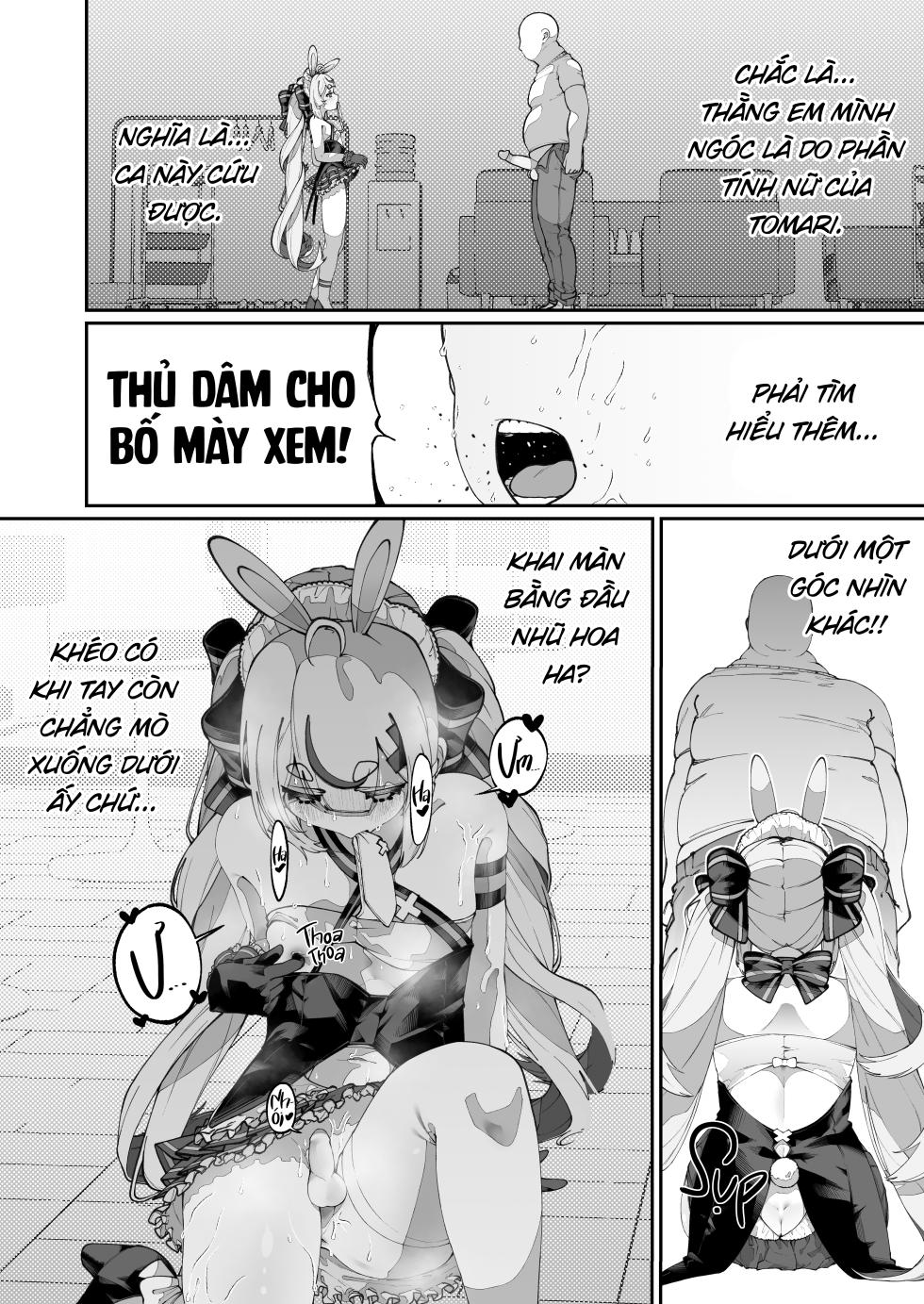 [DisCommunication] Mannen Hatsujou Usagi Oji-san, Saimin ni Kakatte Shimau. | Chú Thỏ Nứng Địt Dính Thôi Miên (Tomari Mari) [Vietnamese Tiếng Việt] [NaJung Translation] [Decensored] - Page 10
