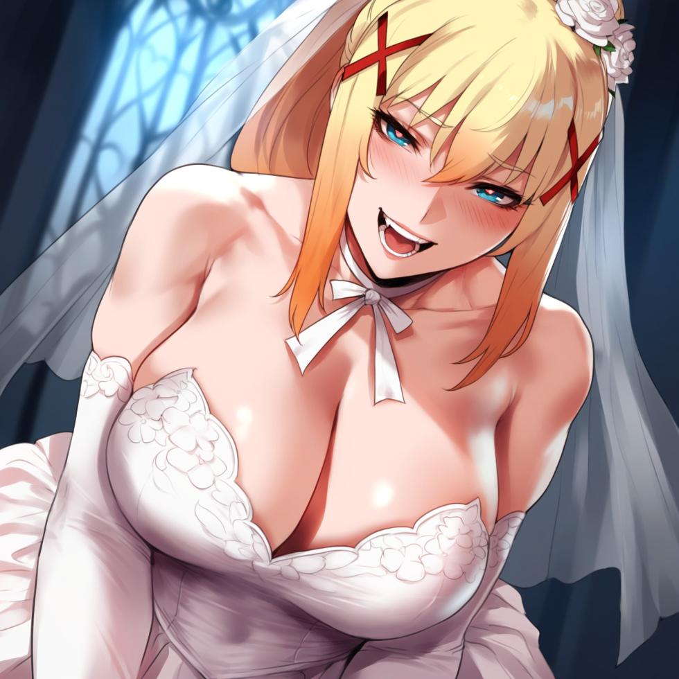 (Mogu-Tyan) Darkness Wedding [AI Generated] - Page 21