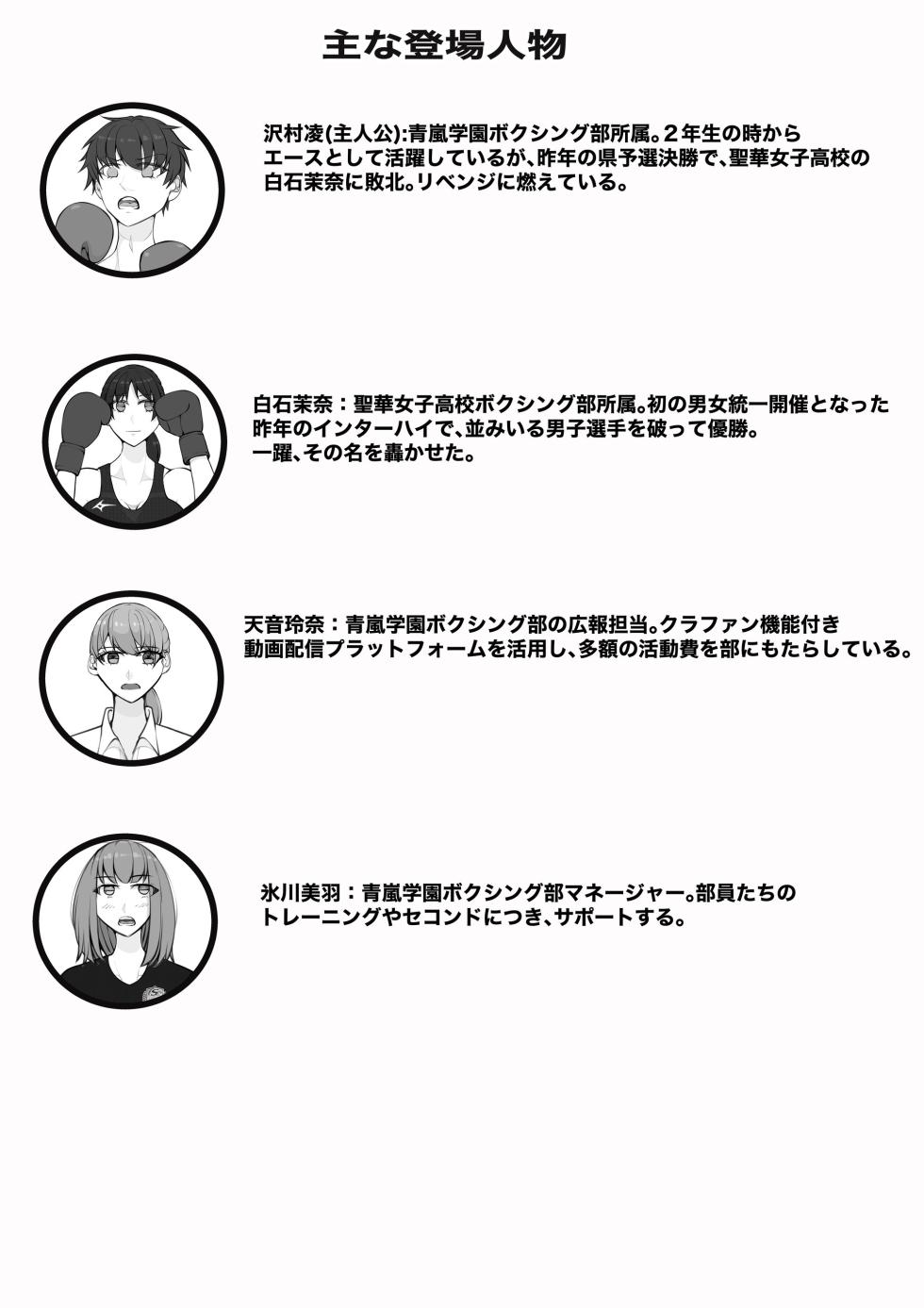 [JUN] Makeyaku no Danshi  Boxer 1 - Page 2