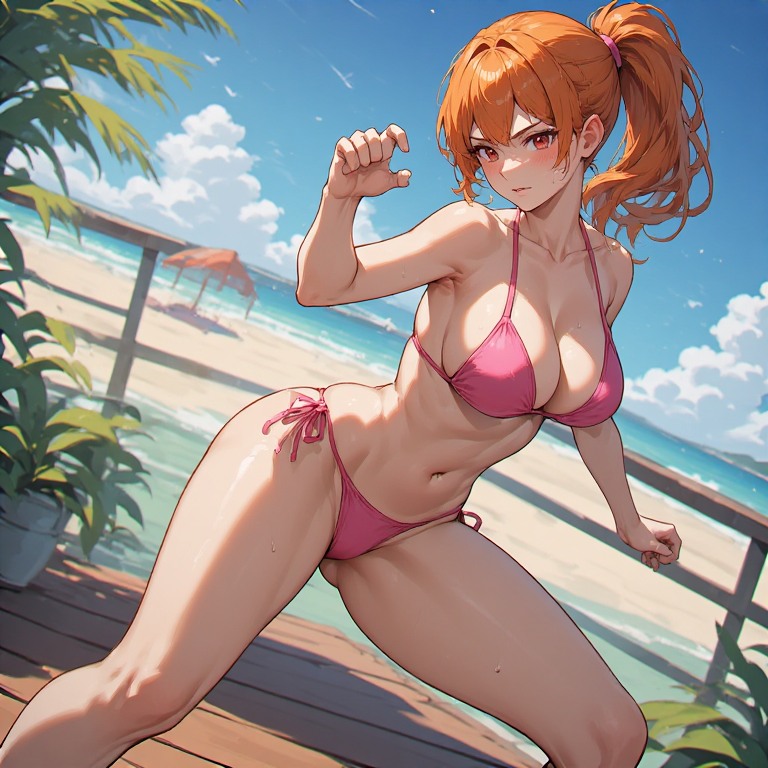 She was a Fighter [AI Generated] - Page 4