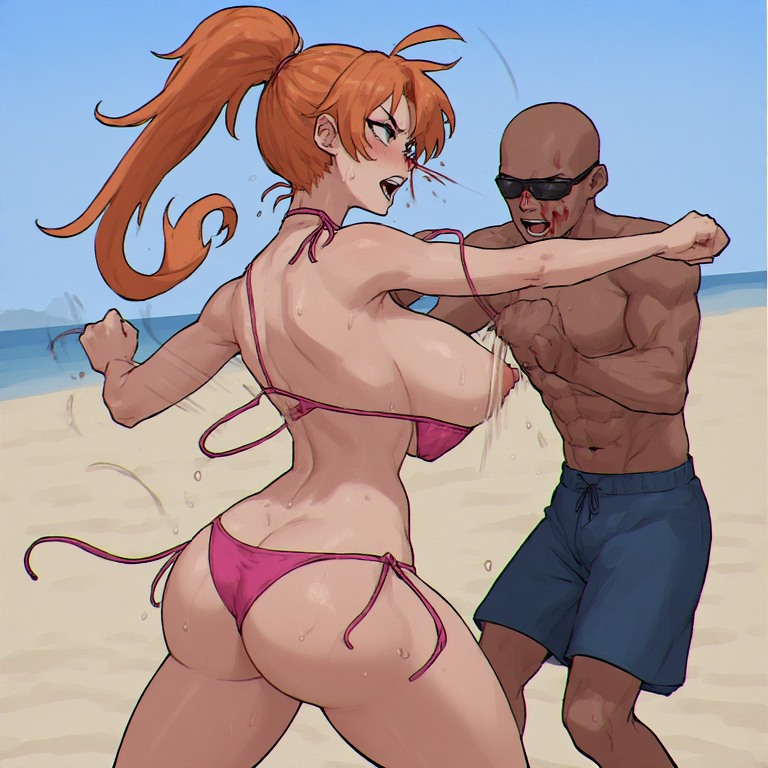 She was a Fighter [AI Generated] - Page 26