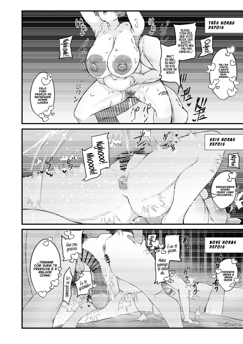 [Niku Niku Kyoudan (Nikudoufu)] Elegg ni Shikikanshi no Ochinpo wo Nuitemorau Hanashi | The Commander Gets Elegg To Take Care Of His Dick (Goddess of Victory: Nikke)  [Portuguese] {Vegitoons} - Page 18
