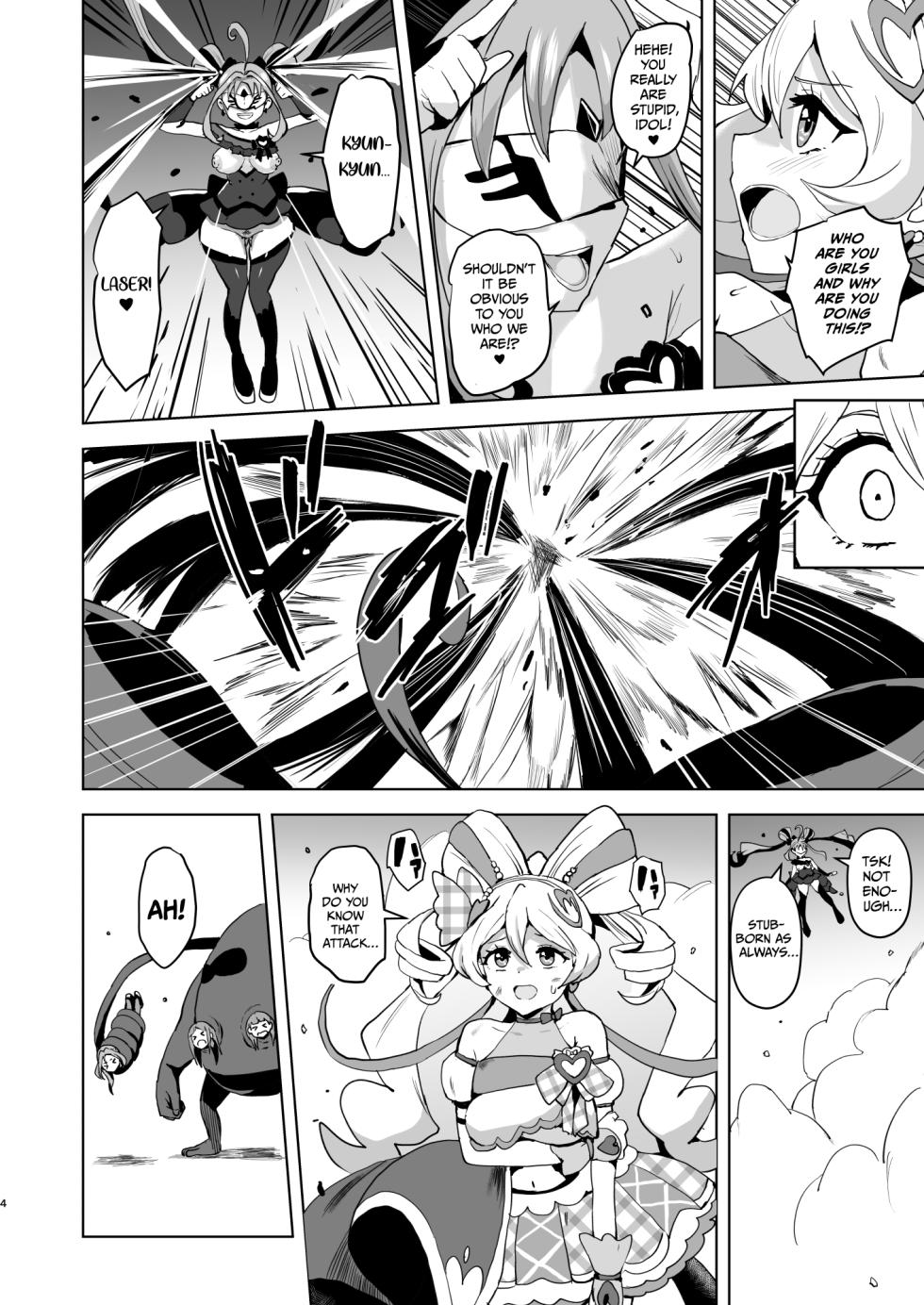 [Aheazif (Sanatuki)] Idol Sukebe Eroero Sennou Live Kaien da yo | Idol Sluts Super Sexy Brainwashing Live Show is About to Begin! (Kimi to Idol Precure) [English] [Digital] - Page 4