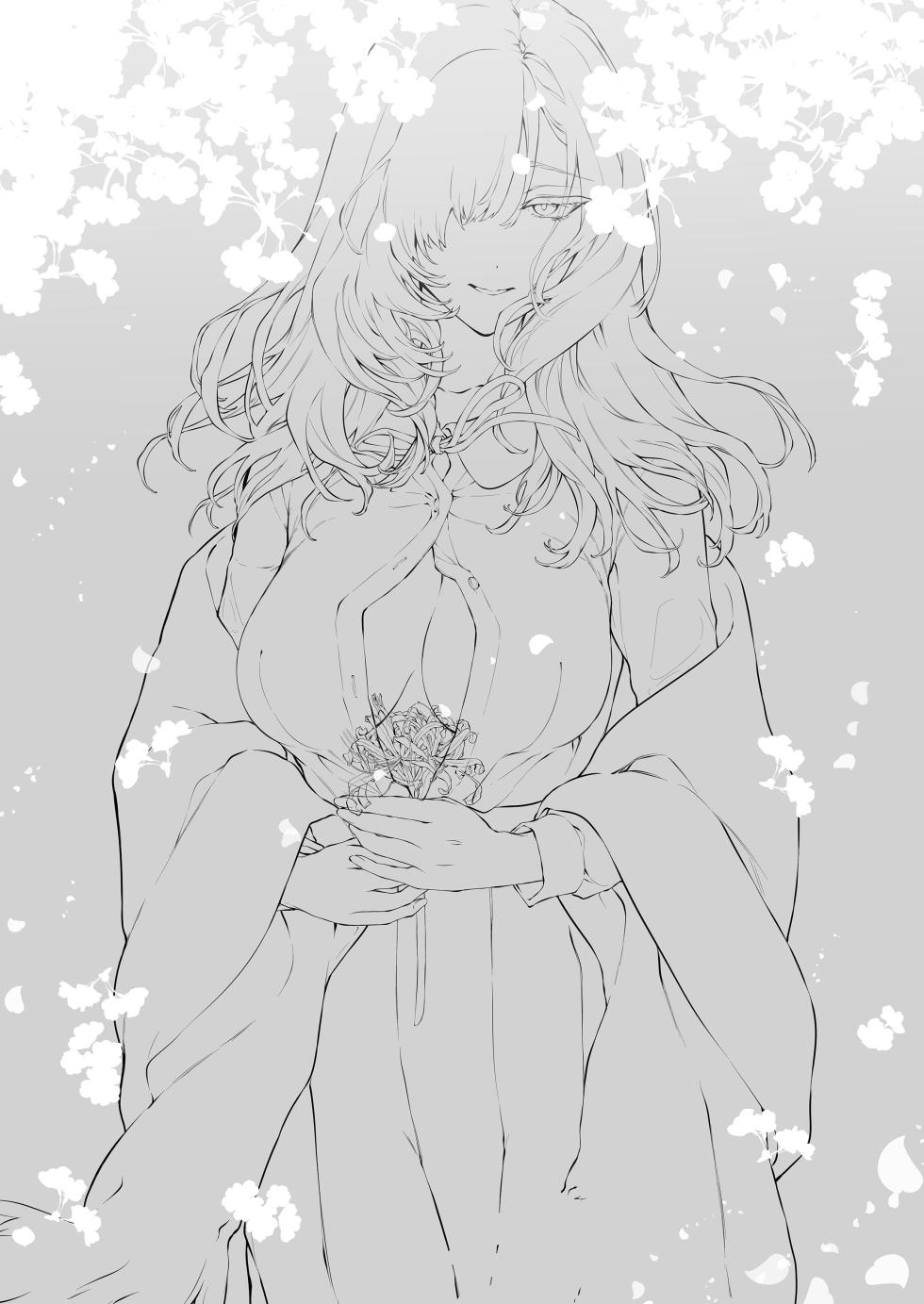 (C102) [Pochi-Goya. (Pochi.)] Touko Senpai to Kyuukousha de | 在旧校舍与透子学姐共处的时光…关于为了追求清静而潜入禁止进入的旧校舍四楼图书室的我，却在赤红傍晚的逢魔時刻被传说中绝美绝情绝艳的幽灵学姐彻底缠上这件事——这是关于我们两人在虚幻的余晖中所度过的、无法逃离的永恒宿命物语 [Chinese] [白杨汉化组] [230903去码] [Decensored] [Digital] - Page 3